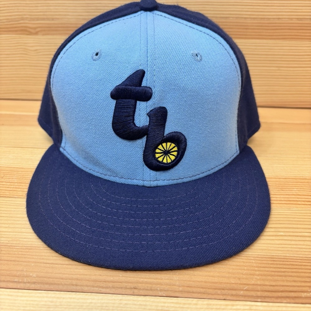 Tampa Bay Rays Fauxback 2015 On-Field New Era Fitted 59Fifty Size 7 1/8 MiUSA
